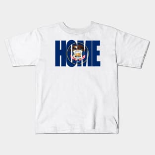 Utah Home - State Flag Kids T-Shirt